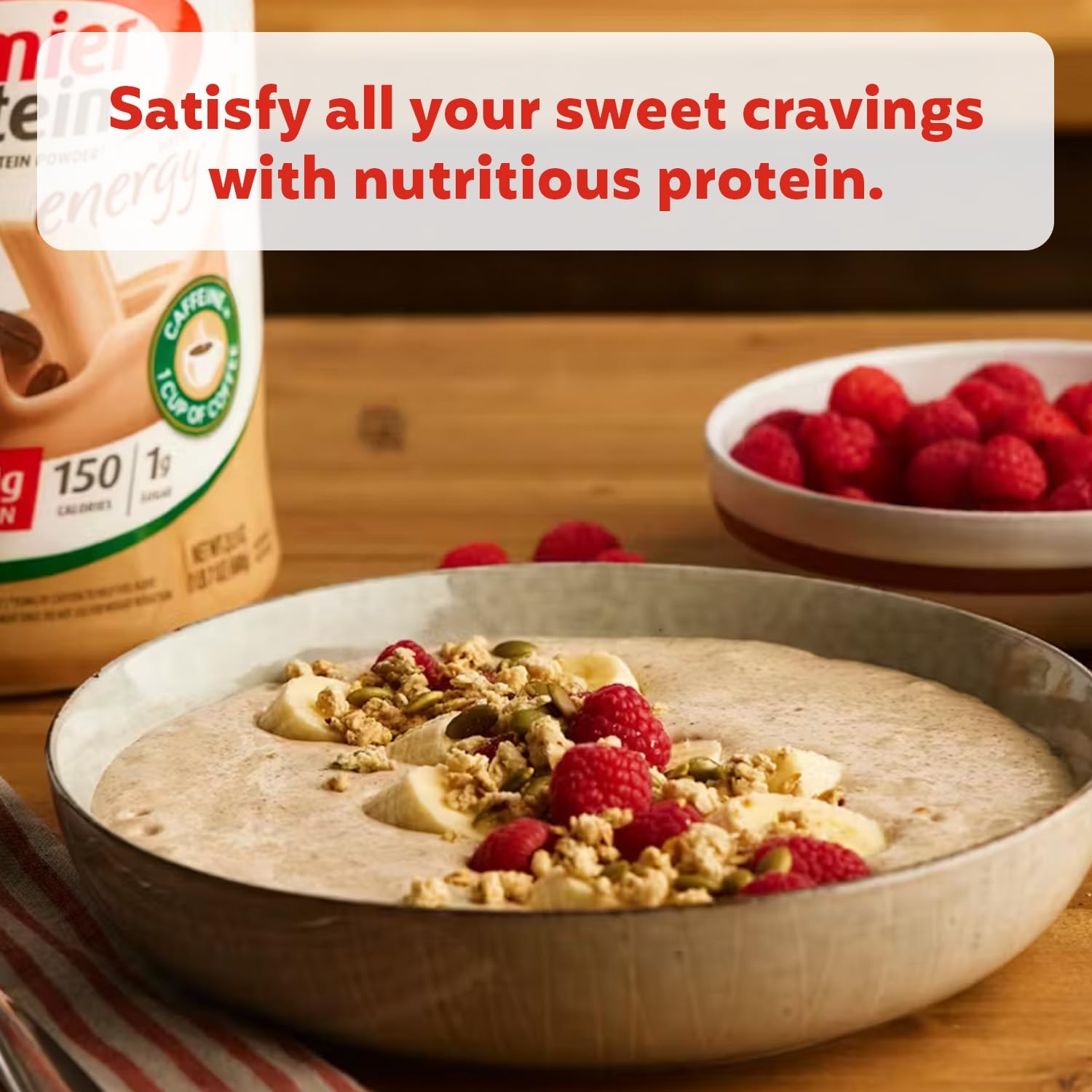 Premier Protein Powder, Café Latte, 30g Protein, No Added Sugar, 100% Whey Protein, Keto Friendly, Soy & Gluten Free, 95mg Caffeine for Energy, 23.9 oz, 17 Servings (Packaging May Vary) - Image 4