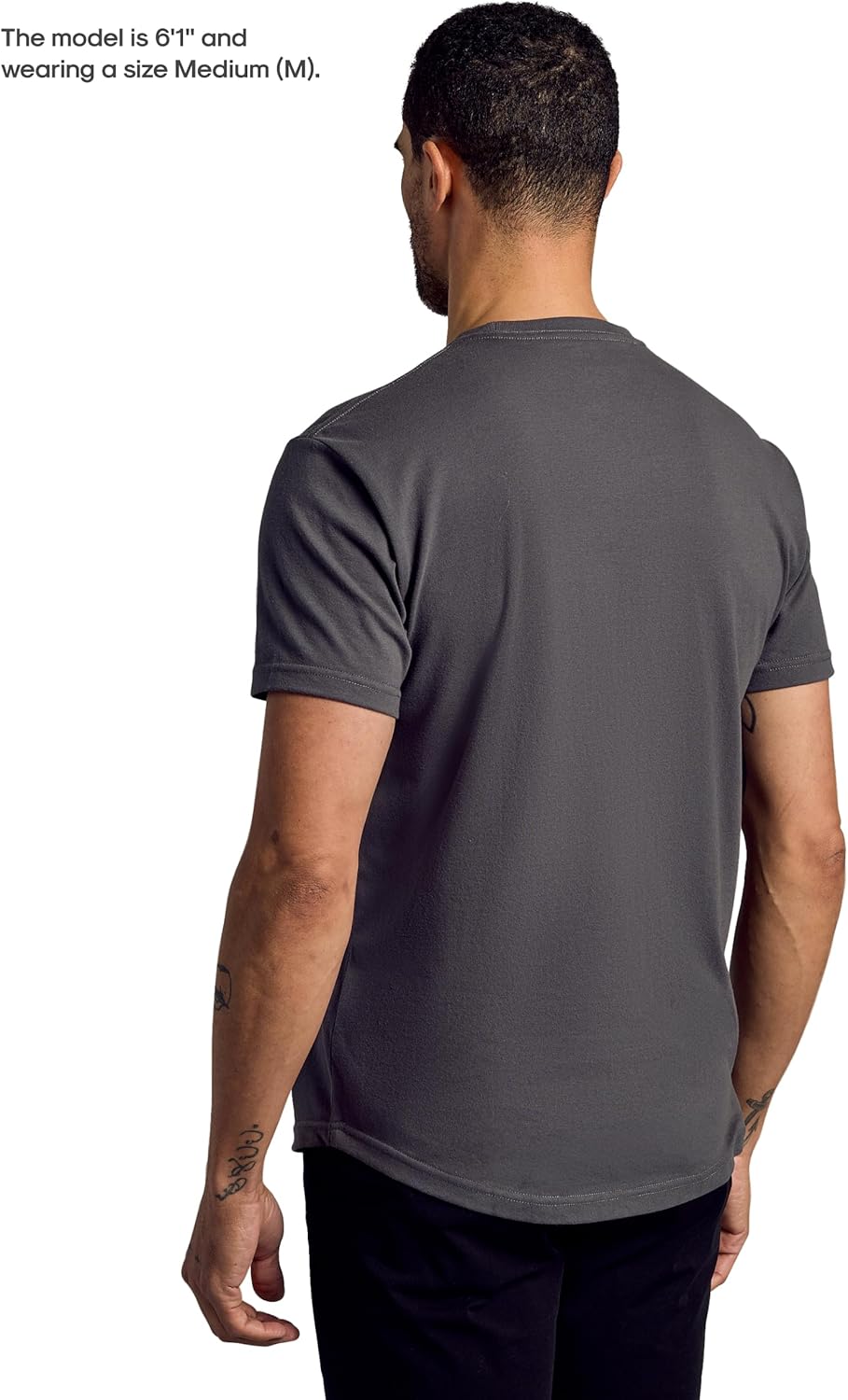 True Classic Mens T-Shirts – Curved Hem Tee Mens, Hipster Shirts for Men, Long Tail T Shirts for Man, Drop Cut Lounge/Sleep - Image 2