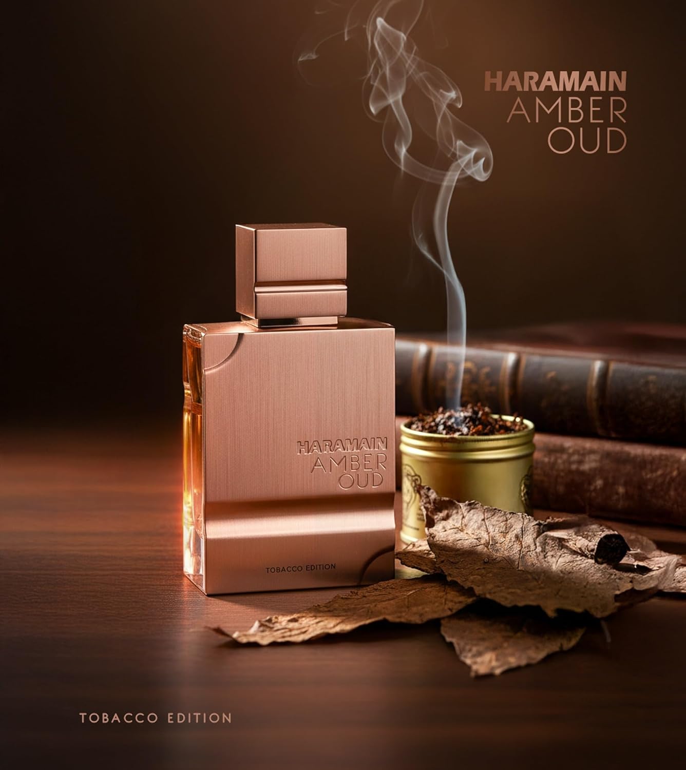 Al Haramain Amber Oud Tobacco Edition for Unisex - Arabian Perfume for Women & Men - Long Lasting Fragrance with Notes of Tobacco Leaf, Cinnamon, Vanilla, Dried Fruit - Arabic Cologne - 2 oz EDP Spray - Image 4
