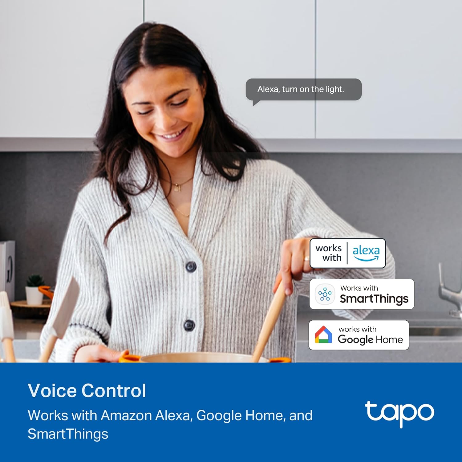 TP-Link Tapo Smart Light Switch, Single Pole, Neutral Wire Required, 2.4GHz Wi-Fi Light Switch Compatible with Alexa and Google Home, UL Certified, No Hub Required, White, Tapo S500(4-Pack) - Image 3