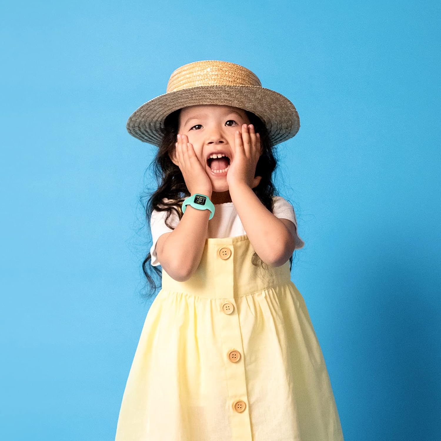 Vanet 4 Pack Compatible with Garmin Vivofit Jr 3 Bands for Kids, Soft Silicone Sport Breathable Bands Adjustable Replacement for Girls Boys, Black/Navy/Lime/Teal Green - Image 6