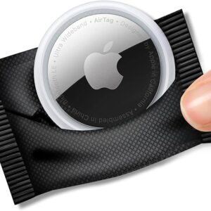 12PK Fabric GPS Holder for AirTags, Secure and Discreet, for Clothing, Suitable for, Luggage Bags, Sports Clothing and Equipment, and Outdoor Activities Pack of (12)