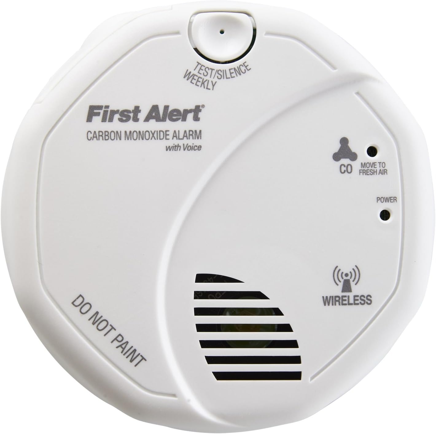 First Alert BRK CO511 Carbon Monoxide (CO) Detector Wireless Interconnected with Voice and Location - Image 3