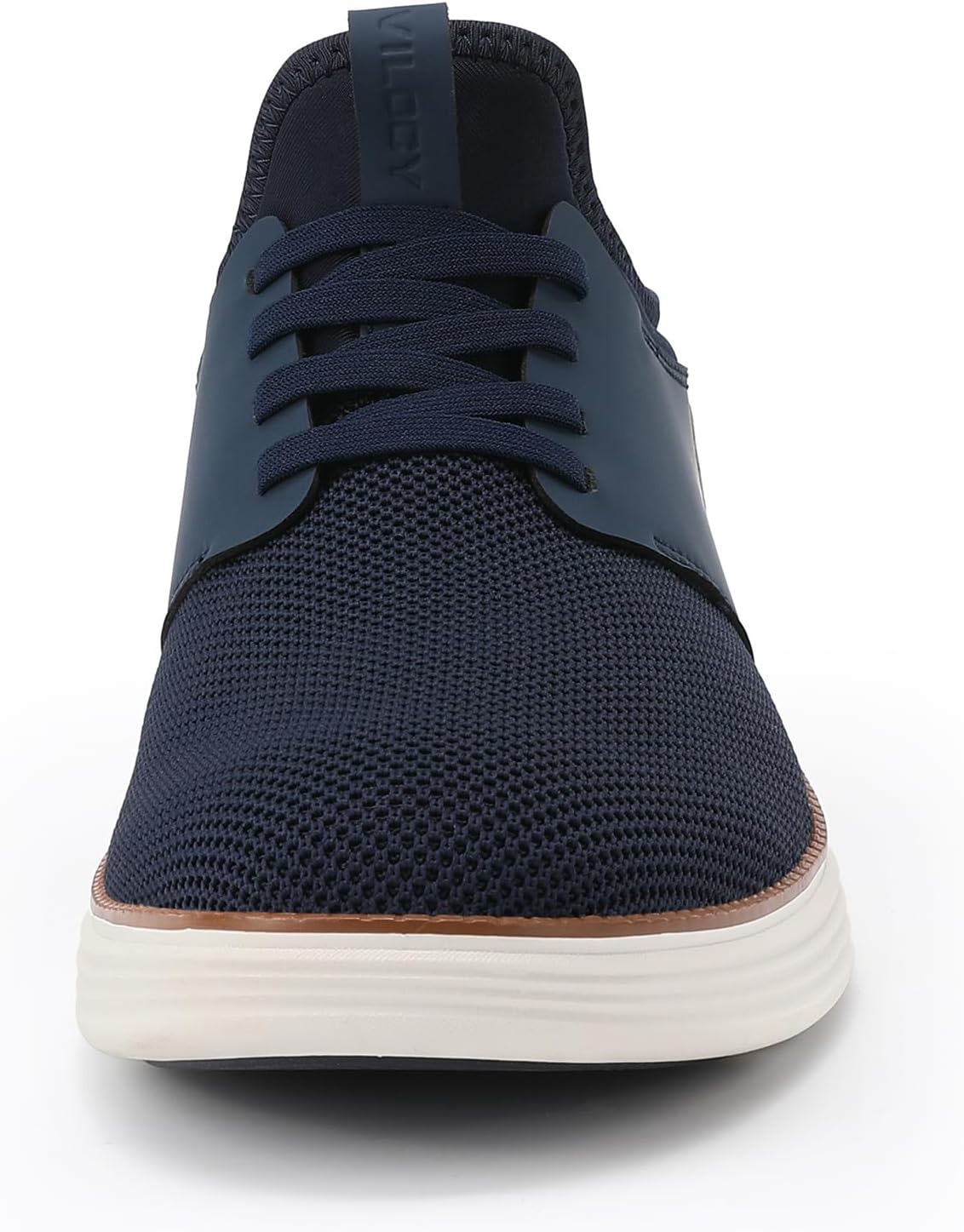 VILOCY Mens Slip On Casual Dress Shoes Hands Free Fashion Sneakers Mesh Tennis Walking Work Shoes Comfortable Breathable Lightweight Non Slip - Image 7