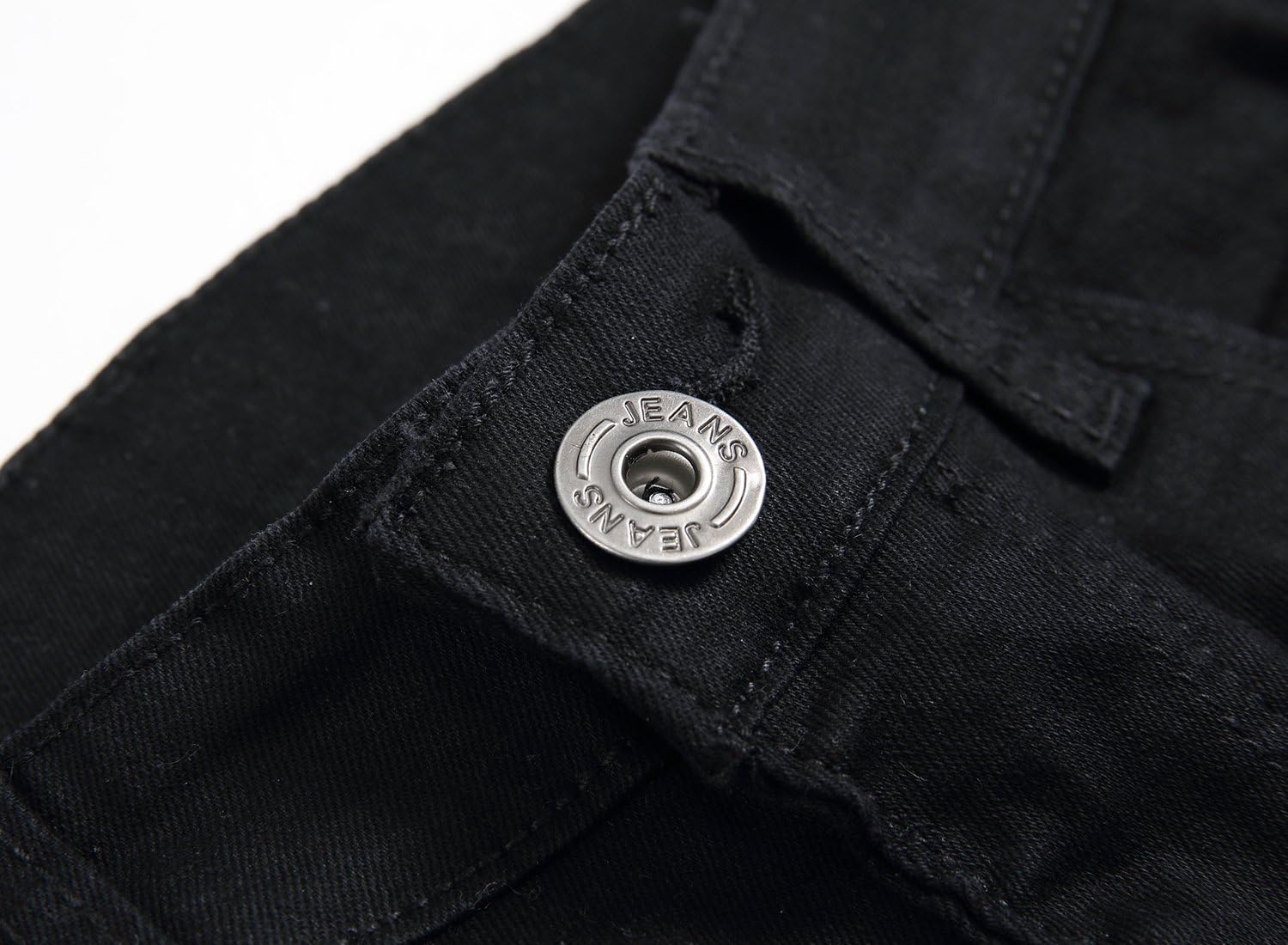 FREDD MARSHALL Boy's Slim Fit Skinny Ripped Distressed Zipper Jeans Pants with Holes - Image 5