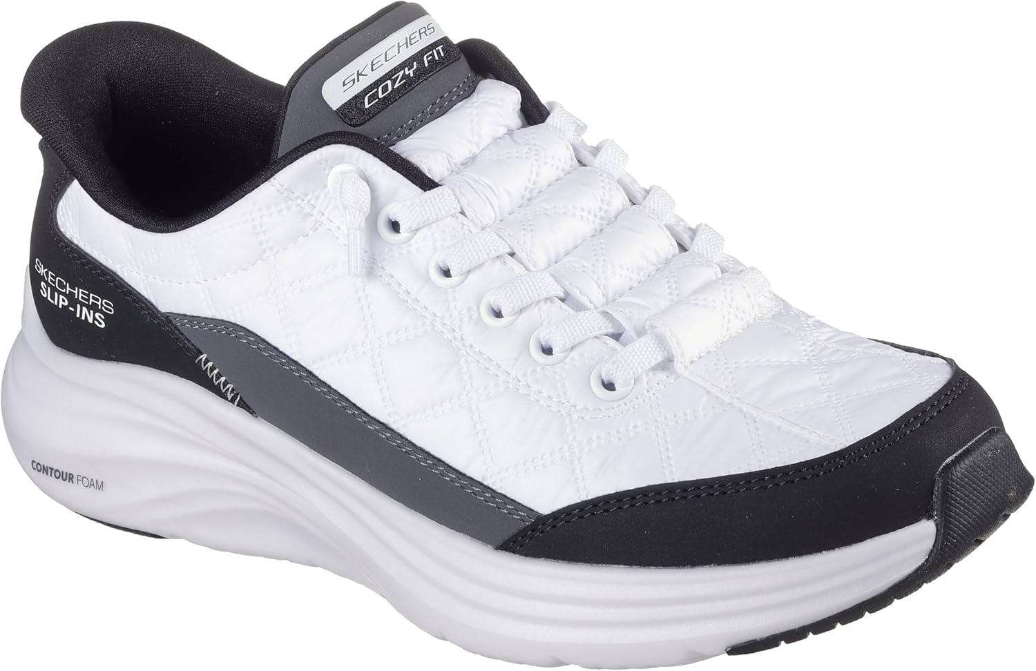 Skechers Womens Contour Foam Cozy Fit Hands Free Slip-ins - Image 4