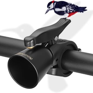 ROCKBROS Bike Bell Classic Bicycle Bell Mountain Bike Bells for Adults with Loud Sound and Fit for 0.87-1.25in/22.2-31.8mm Bicycle Handlebars