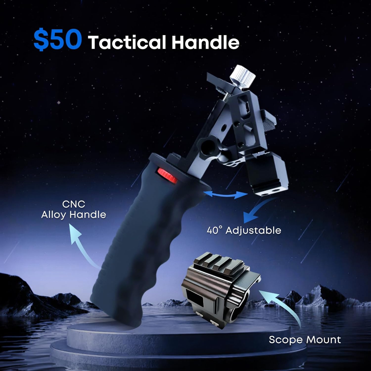 T2 Pro Thermal Monocular for iPhone, 1500 Yards Night Vision Camera with 13mm Lens, Tactical Handle, Infrared Imager for Outdoor Detecting Deer - Image 6