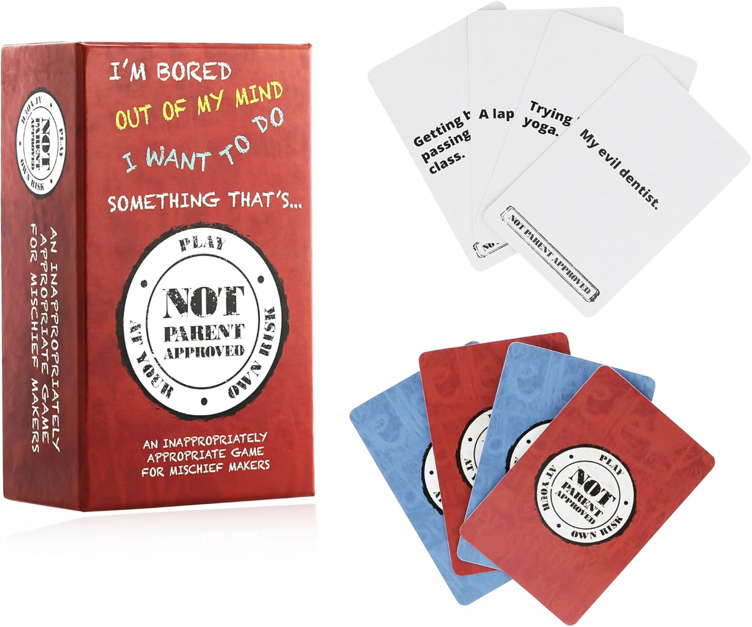 Not Parent Approved - The Hilarious Family Game Night Card Game for Kids, Teens & Tweens, The Perfect Funny Christmas & Birthday Gift for Boys & Girls - Image 8