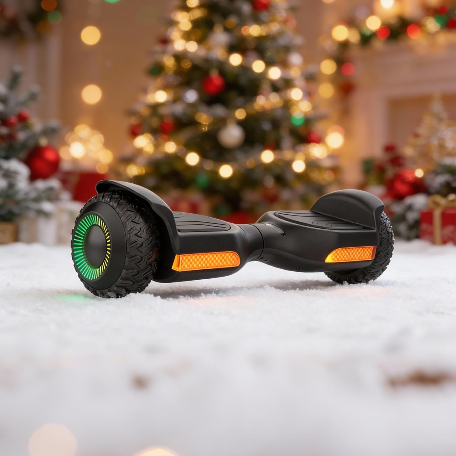 Gyroor Balancing Scooter New G13 All Terrain Balancing Scooter with LED Lights, Self Balancing Off Road with Bluetooth for Kids ages 6-12 and Adults-Black - Image 7