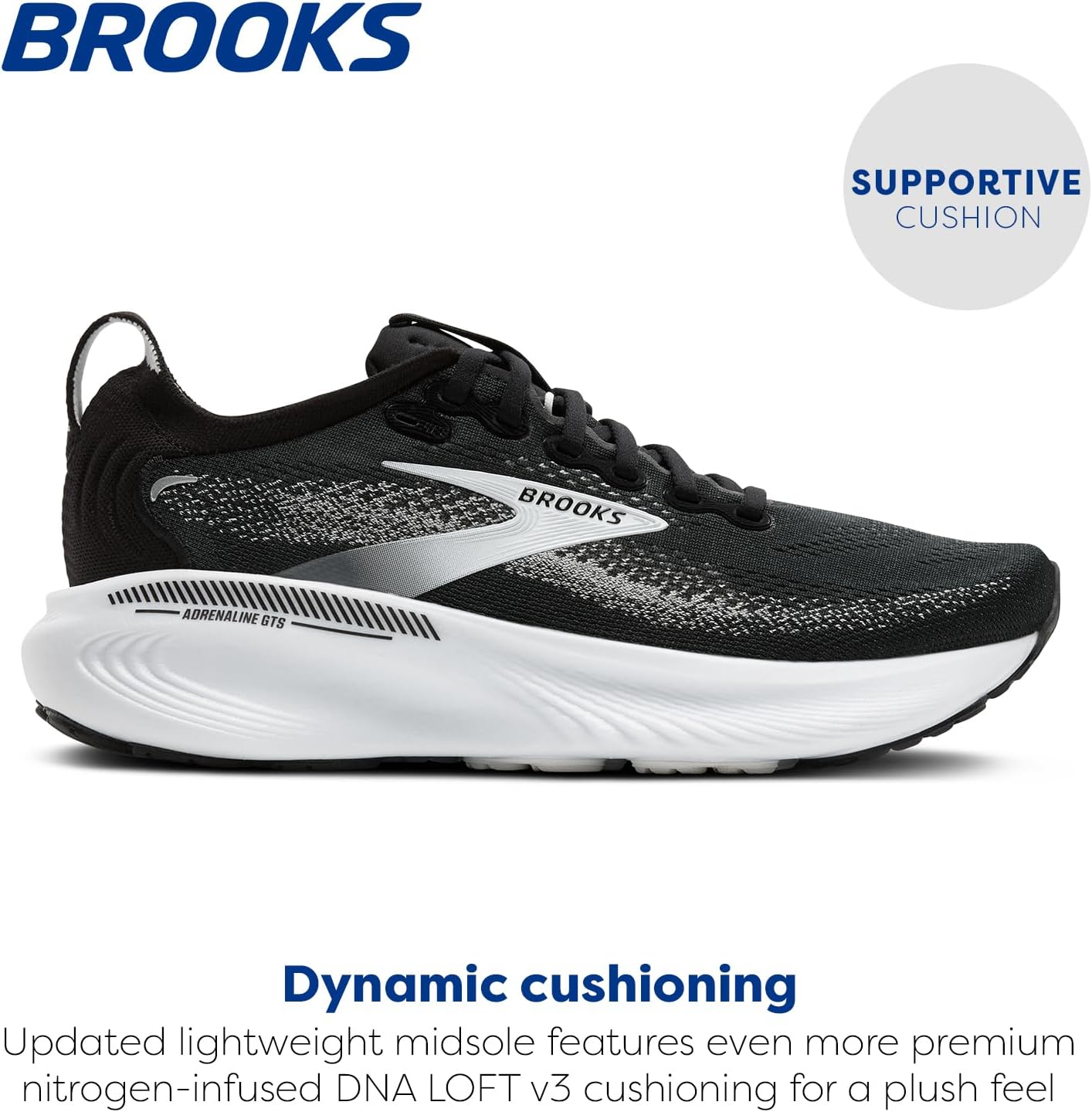 Brooks Women’s Adrenaline GTS 25 Supportive Running & Walking Shoe - Image 2