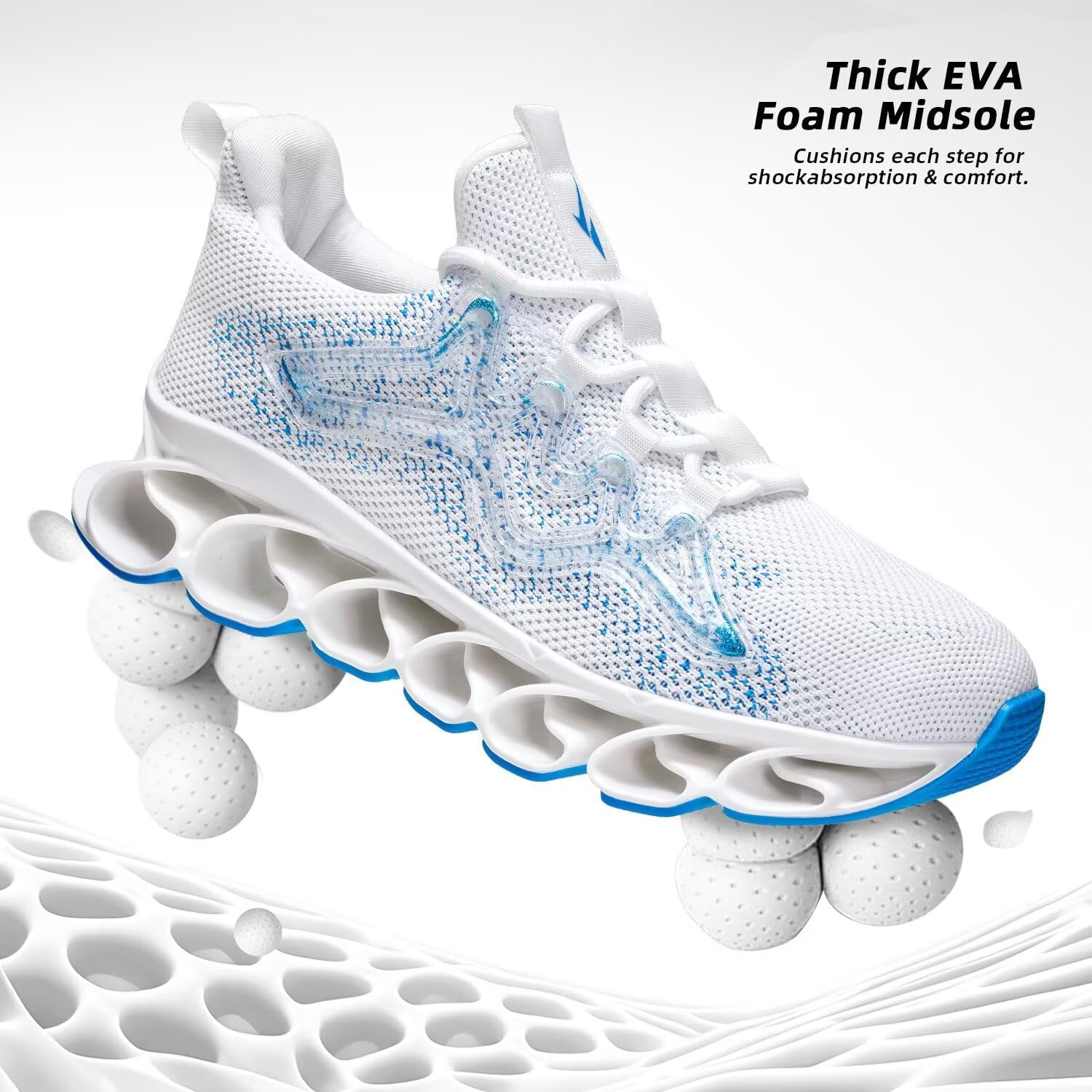 Men's Walking Running Shoes Blade Tennis Casual Fashion Sneakers Comfort Non Slip Sport Athletic Trainer - Image 4