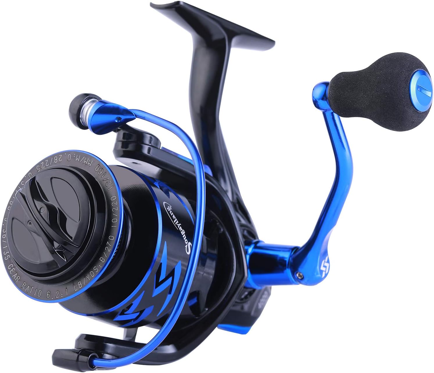 Sougayilang Fishing Rod and Reel Set Carbon Fiber Telescopic Fishing Rod 12+1BB Spinning Reel with Carry Case for Saltwater Freshwater - Image 5