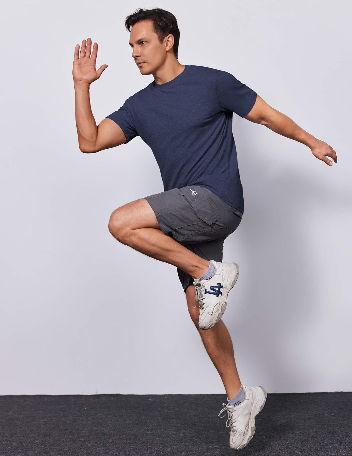 COOFANDY Men's T Shirt Short Sleeve Cotton Blend T-Shirts Crew Neck Casual Summer Basic Tee Shirts - Image 6