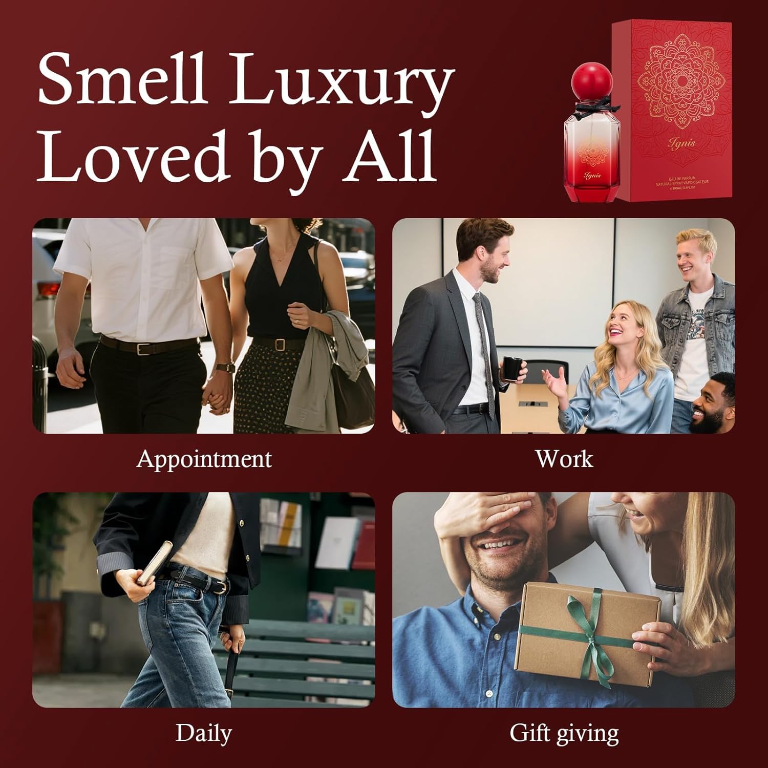 Inspired by B.accarat R.ouge 540 - Eau De Parfum - No.9 Spray 3.4 Fl Oz (100ml) - Long-Lasting Perfume For Women & Men, Paraben Free, Vegan, Clean Ingredients, Unisex - Image 6