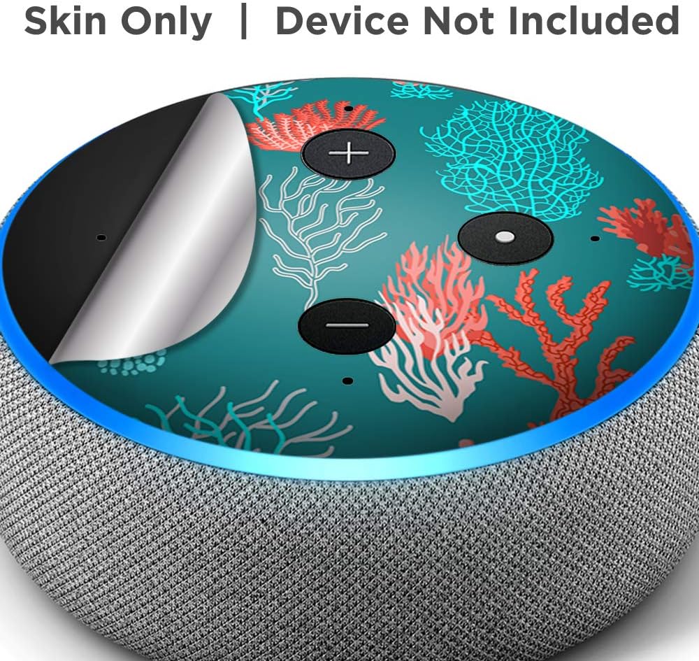 Bohemian 3 - Vinyl Decal Skin Compatible with Amazon Echo Dot 3rd Generation Alexa - Decorations for Your Smart Home Speakers, Great Accessories Gift for mom, dad, Birthday, Kids - Image 7