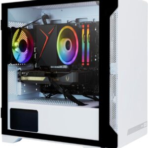 ZOTAC MEK AI-Enhanced Gaming PC Desktop Computer – NVIDIA GeForce RTX 5060, AMD Ryzen 5 7600 up to 5.1GHz, 16GB RGB DDR5, 1TB NVME M.2 SSD, 650W 80+ Gold PSU, WiFi 5,BT 5.2, Windows 11 Home