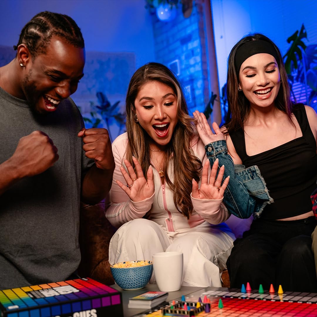 HUES and CUES - Vibrant Color Guessing Board Game for 3-10 Players Ages 8+, Connect Clues and Guess from 480 Color Squares - Image 11