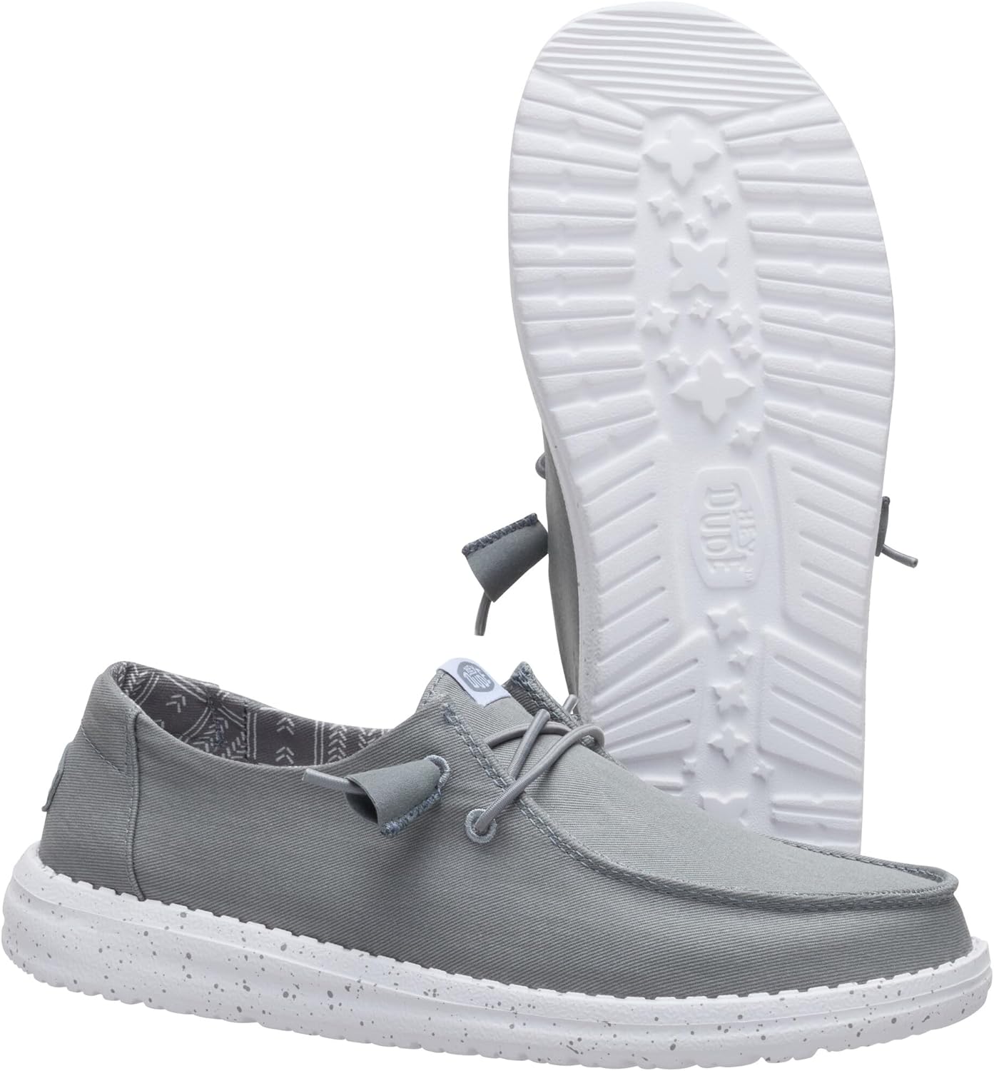 HEYDUDE Wendy Stretch Canvas Women’s Shoes, Women’s Slip-on Loafers, Comfortable & Light-Weight - Image 4