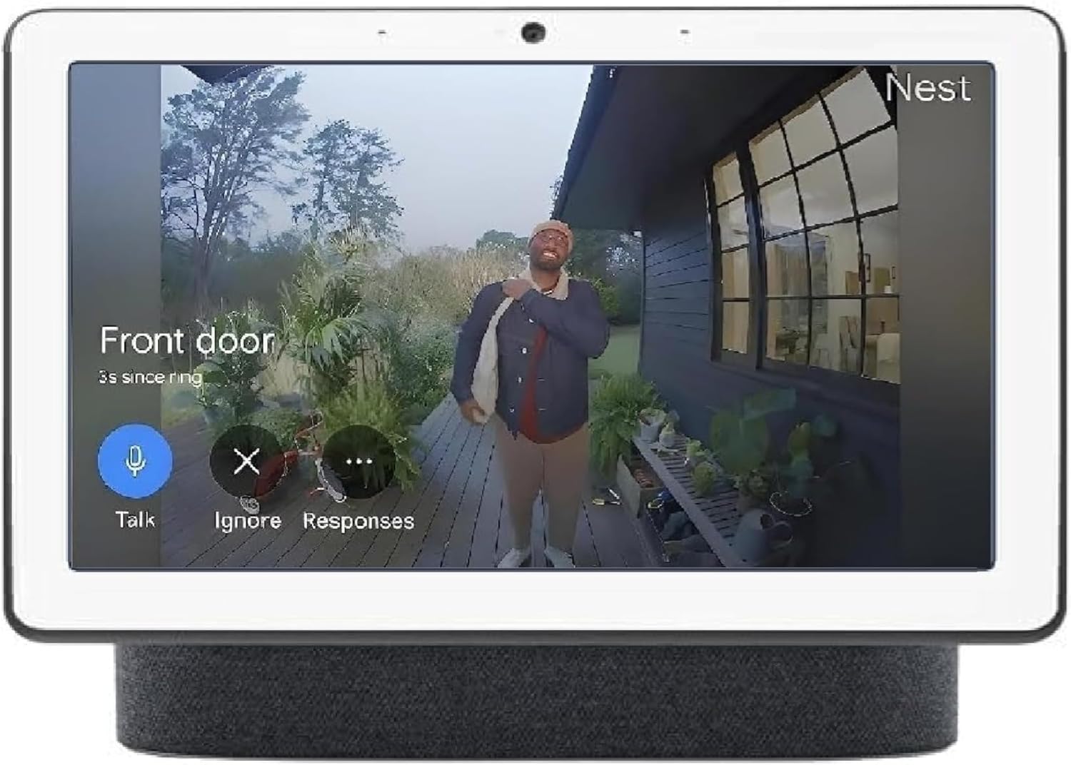 Google Nest Hub Max, Japan Model, Multi Language Nest Hub 10-inch with English Compatibility, H2A GA00639-JP (Charcoal) - Image 5