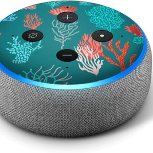 Bohemian 3 – Vinyl Decal Skin Compatible with Amazon Echo Dot 3rd Generation Alexa – Decorations for Your Smart Home Speakers, Great Accessories Gift for mom, dad, Birthday, Kids