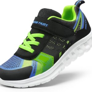 DREAM PAIRS Girls Boys Shoes Kids Tennis EZ-Ons Quicksteps School Sneakers Breathable Running Athletic Shoes