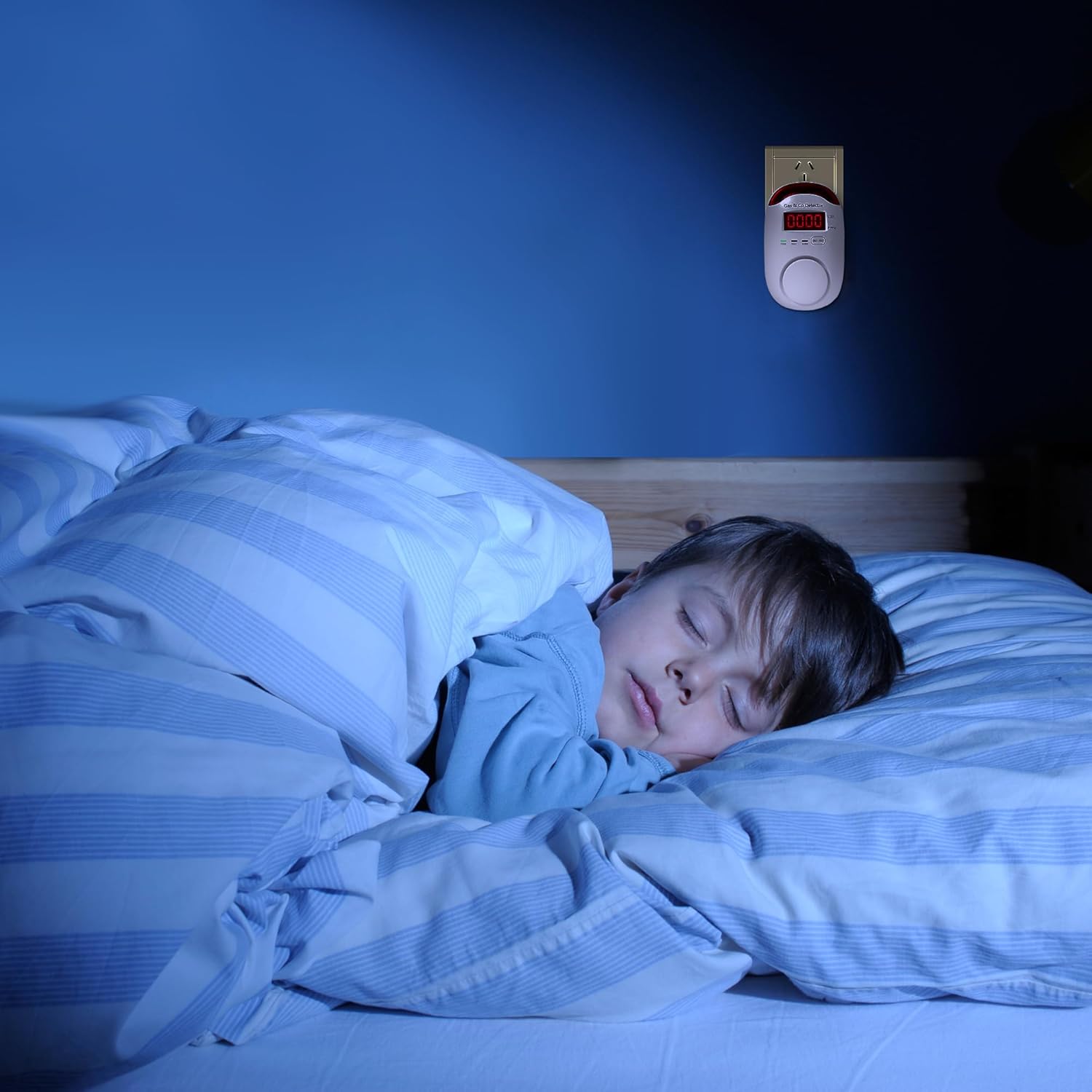 2 Packs Gas & Carbon Monoxide Detectors - Plug in Carbon Monoxide Detector & Propane, Natural Gas Detector, CO Monitor Alarm & Explosive Gas Detector Alarm for Home,RV - Image 6