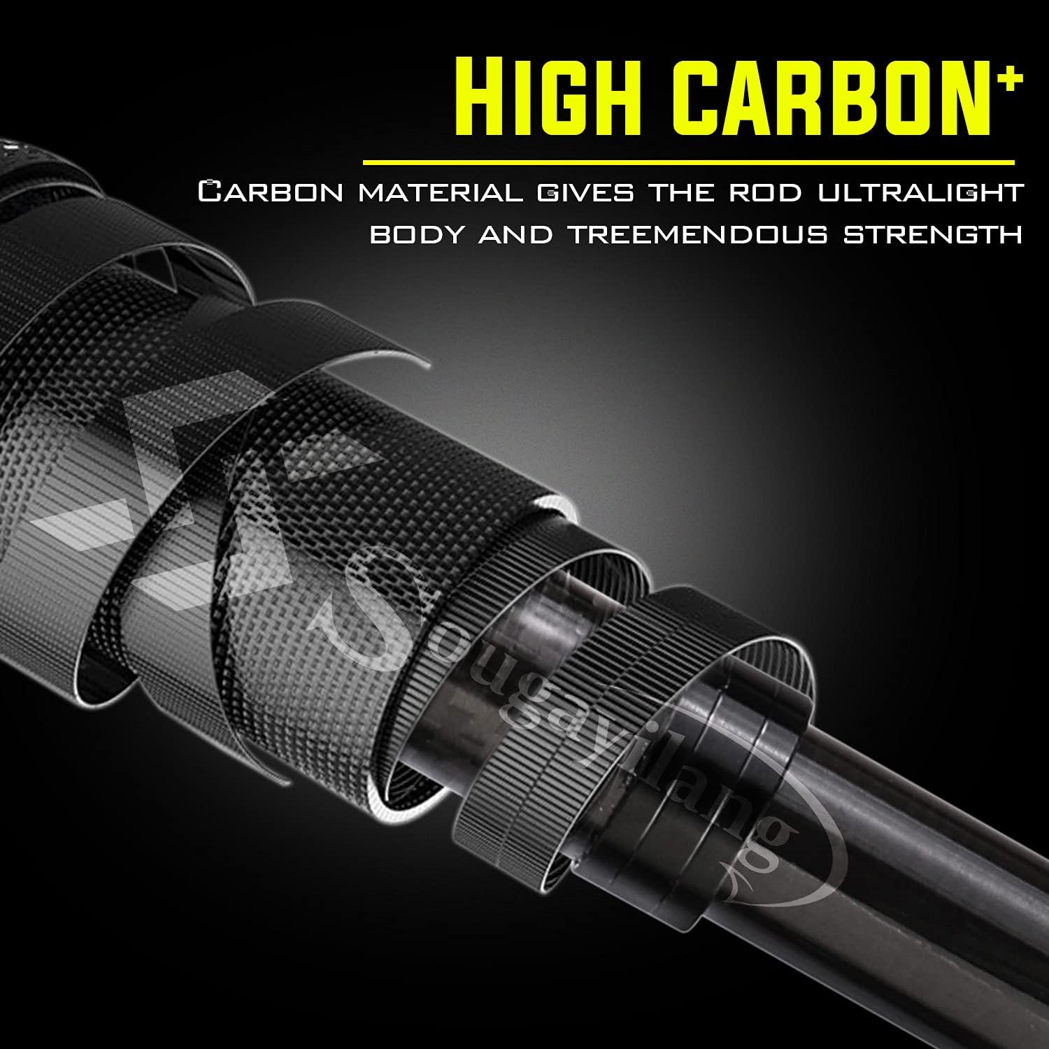 Sougayilang Telescopic Fishing Pole with Spinning Reel Portable Fishing Rod Reel Combos - Image 4