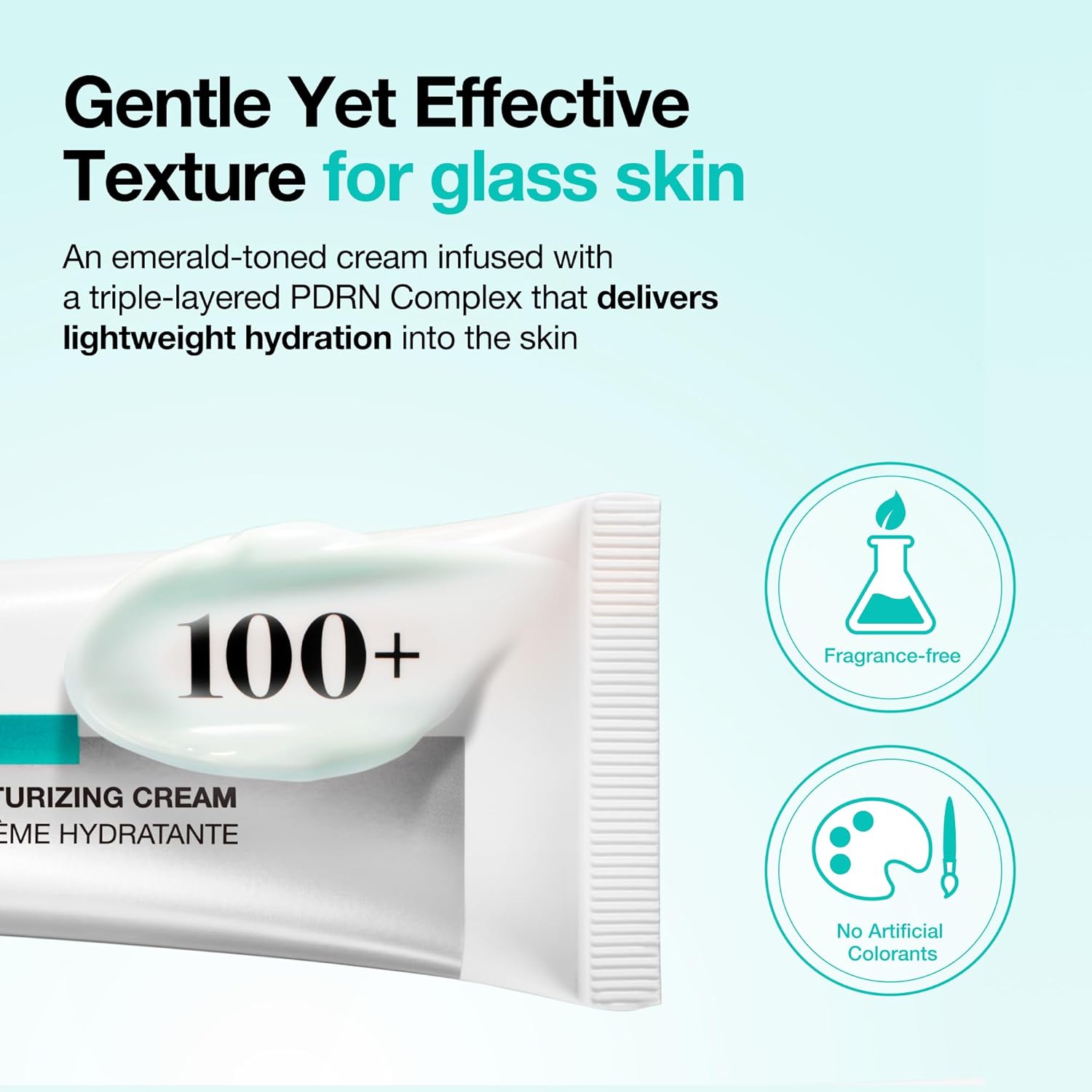 ANUA PDRN Hyaluronic Acid 100 Moisturizing Cream, Lightweight, Non-Greasy Hydrating Face Moisturizer with Salmon DNA for Glass Skin, Korean Skincare (2.02 fl oz) - Image 6