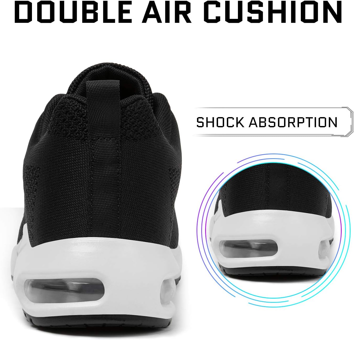 Mishansha Womens Sneakers Air Cushion Running Tennis Shoes Women Lightweight Arch Support Walking Shoes - Image 6