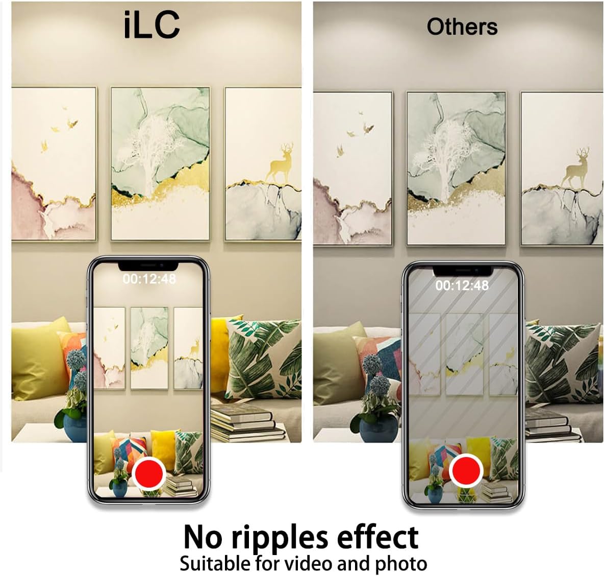 ILC G25 Globe Light Bulbs, App-Controlled LED Bulb with Bluetooth Mesh, 6W, 60W Equivatlent, 600LM, CCT: 2700K-6000K, CRI>95+, E26 Base, 120V for Vanity, Pendant fixtures, Bathroom (6 Pack) - Image 9