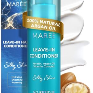 MAREE Leave-In Conditioner for Dry Damaged Hair, Leave-In Conditioner for Curly Hair, Color Treated