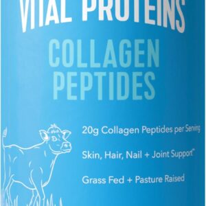 Vital Proteins Collagen Peptides Powder – Supports Hair, Nail, Skin, Bone & Joint Health, Unflavored, Collagen Protein 9.33 OZ