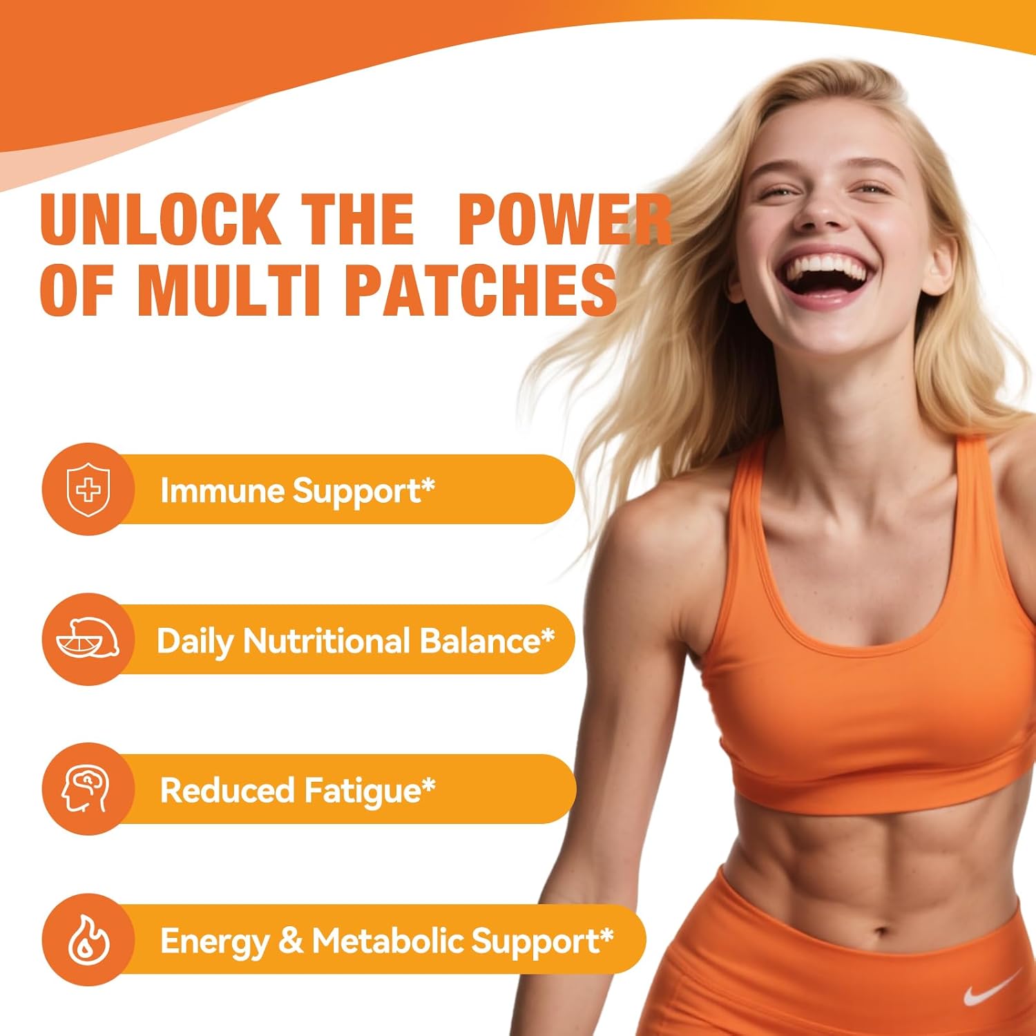 Multi Plus Topical Patch for Women & Men, Essential Daily Healthy Patches with D3&K2 for Hours Release, 28 Nutrients with Iron Support, 30 Days Supply - Image 3