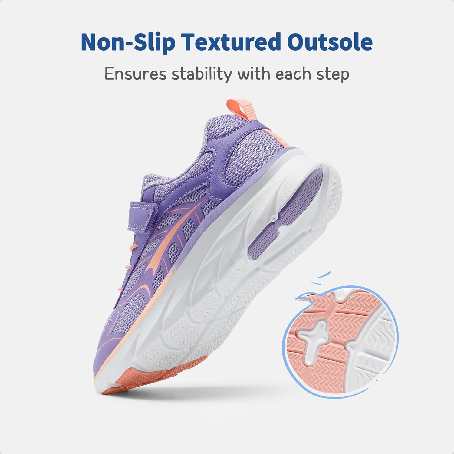 DREAM PAIRS Boys Girls Sneakers Kids Tennis Running Shoes EZ-ONs EZ-Plays Athletic Sport Gym Lightweight Breathable Shoes - Image 4