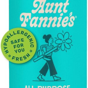 Aunt Fannie’s Natural Cleaning Vinegar Wipes, Multipurpose Surface Cleaner, Eucalyptus Scent, 35 Count (Pack of 1)
