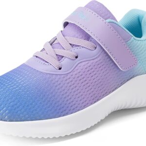 DREAM PAIRS Boys Girls Shoes Kids Tennis EZ-Ons FunRun Breathable Running Athletic Sport Sneakers