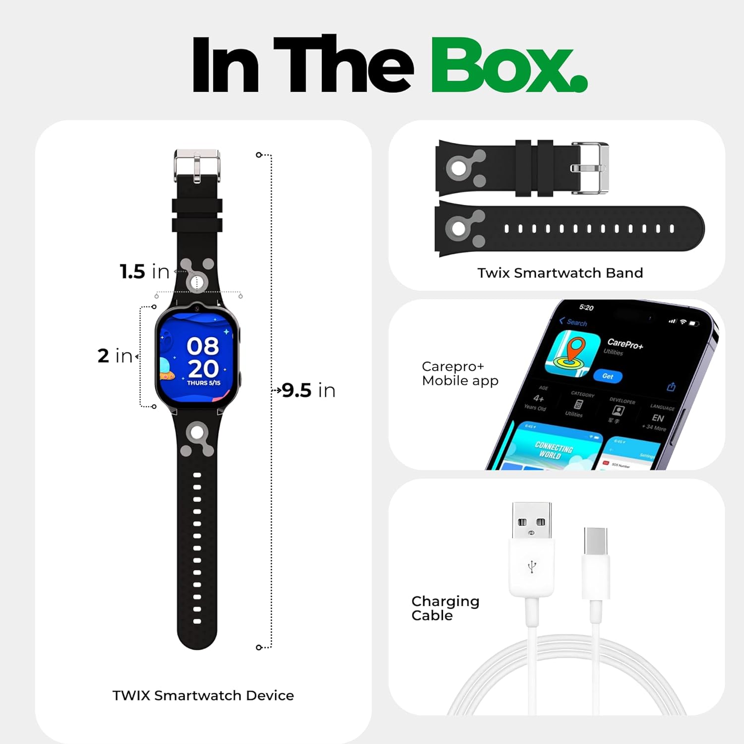 2025 Model Smart Watch | Phone Watch & GPS Tracker | Calling, Texting, GPS Tracking, Camera, School Model | SOS & Safety Alerts - Image 9