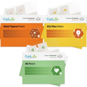30-Day Complete Topical Patch Bundle by PatchAid