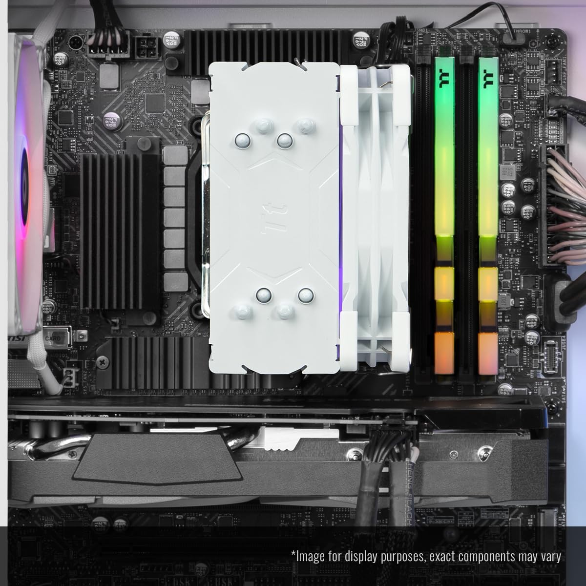 Thermaltake LCGS Quartz i1460 Gaming Desktop (Intel Core™ i5-14400F, ToughRam DDR4 3600Mhz 16GB RGB Memory, NVIDIA GeForce® RTX 5060, 1TB NVMe M.2, WiFi, Windows 11) S2QT-B760-560-LCS - Image 7