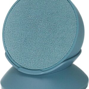 Table Stand for Echo Pop – Desktop Holder Mount,Built-in Cable Management,Midnight Teal