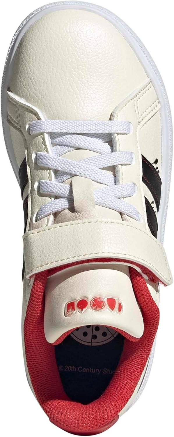 Adidas Unisex-Child Disney Grand Court Elastic Lace & Strap - Image 2