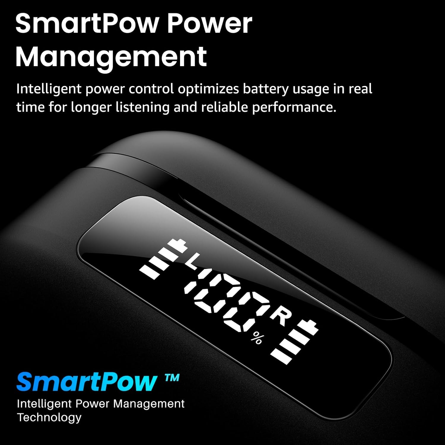 TOZO NC9 Hybrid Active Noise Cancelling Wireless Earbuds, 6 Mics ENC Clear Call, IPX8 Waterproof, in Ear Bluetooth 5.3 Headphones Stereo Bass Ear Buds 60H Playtime with LED Display 32 EQs via APP - Image 5