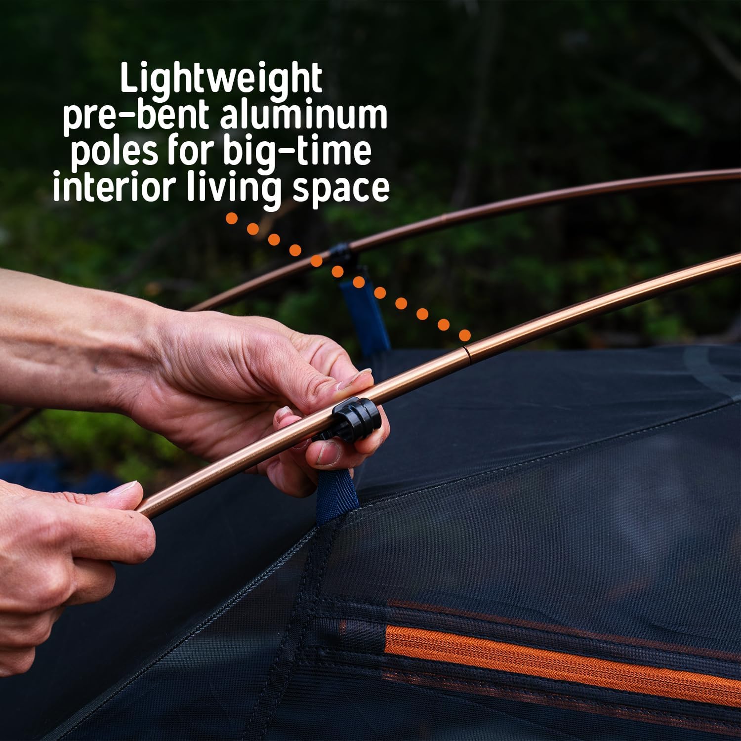 Kelty Late Start Backpacking Tent – Lightweight Two Man Camping Tent Shelter with Quickcorners, Aluminum Poles, Waterproof Poly Fly, Updated for 2024 | Camping Tent Shelter, Quickcorners, Aluminum Poles, Waterproof Poly Fly, Updated for 2024 - Image 8