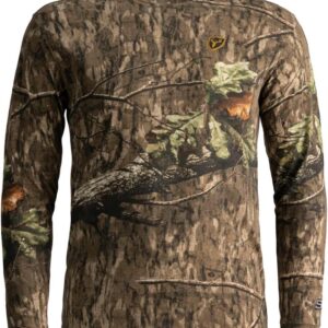 SCENTBLOCKER Scent Blocker Fused Cotton Lightweight Long-Sleeve Shirt, Camo Hunting Clothes