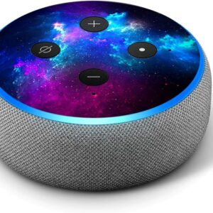 Sticker, Vinyl Decal Skin Compatible with Amazon Echo Dot 3rd Generation Alexa – Decorations for Your Smart Home Speakers, Great Accessories Gift for mom, dad, Birthday, Kids