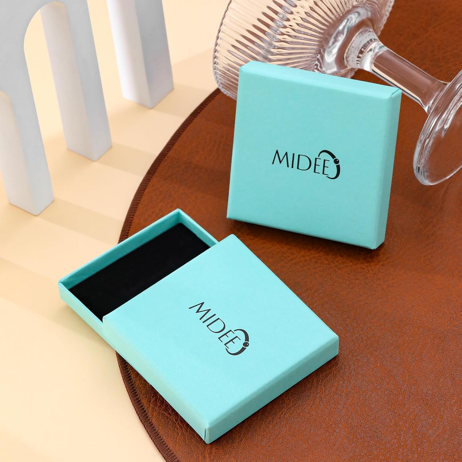 MIDEEO Christmas Gifts for Grandkids Cross Necklace for Women, Dainty 14k Gold Plated Cross Pendant Necklace Gold Cross Birthstone Necklace Tiny Sideway Cross Choker Necklace Trendy Christmas Gift for Women - Image 7