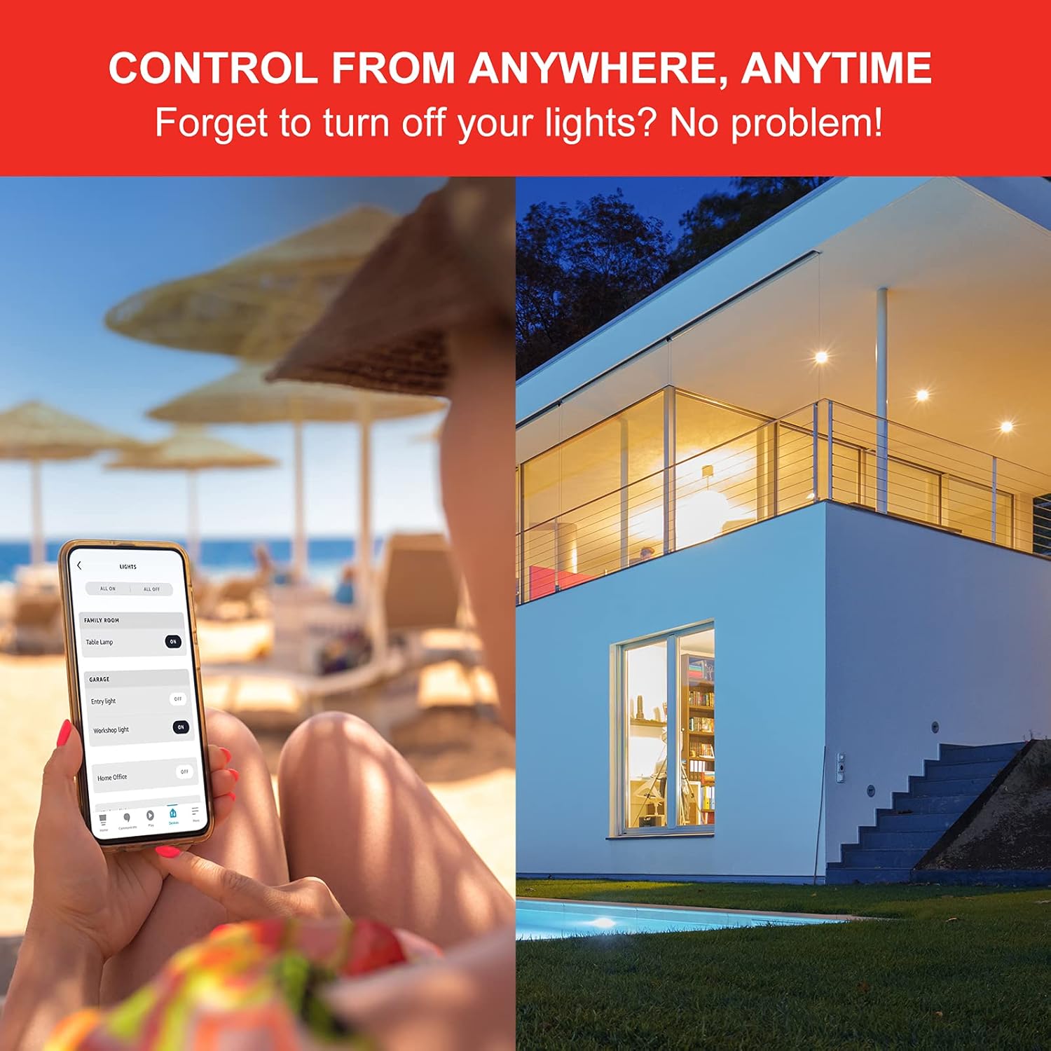 Sengled Alexa Light Bulb, BR30, S1 Auto Pairing with Alexa Devices, Smart Flood Light Bulb That Work with Alexa, Warm Light Bulbs, E26, Led Lights, 65W Equivalent Recessed, No Hub Required, 2-Pack - Image 5