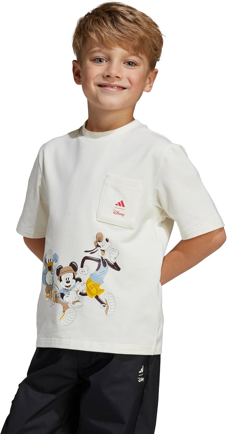 Adidas Boys Disney Mickey Mouse T-Shirt - Image 2