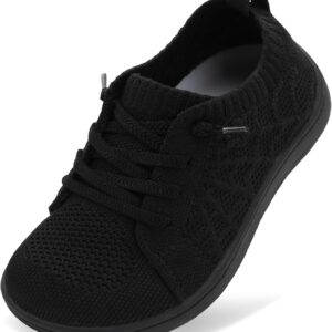 JOINFREE Toddler Shoes Girls Boys Wide Barefoot Shoes Minimalist Walking Sneakers Zero Drop Slip on Tennis Shoe Breathable Naturally Flexible